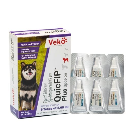 QuicFIP Plus Spot On (Dogs) 20-40kg