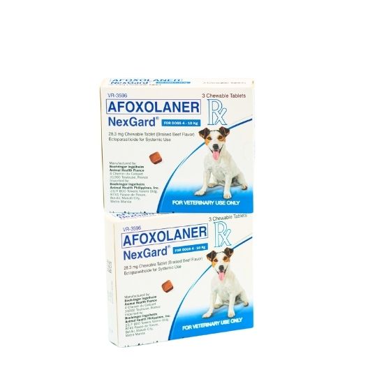 Nexgard Dogs 4-10kg (M)