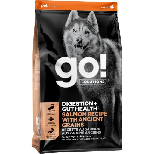 Go! Solutions Digestion + Gut Health Salmon recipe with Ancient grains 3.5LB
