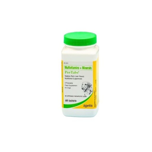 Pet Tabs Small 60 tablets/bottle