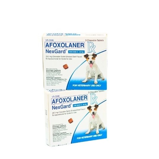 Nexgard Dogs 4-10kg (M)